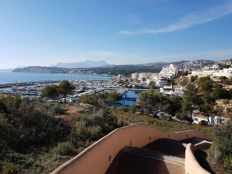 Casa Vista Moraira Met Fantastisch Zeezicht En Gemeenschappelijk Zwembad * Teulada