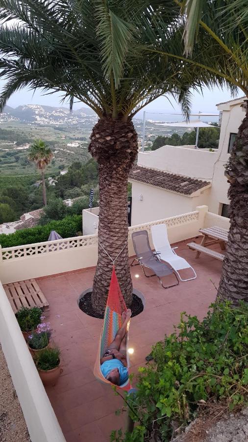 Casa Vista Moraira Met Fantastisch Zeezicht En Gemeenschappelijk Zwembad * Teulada