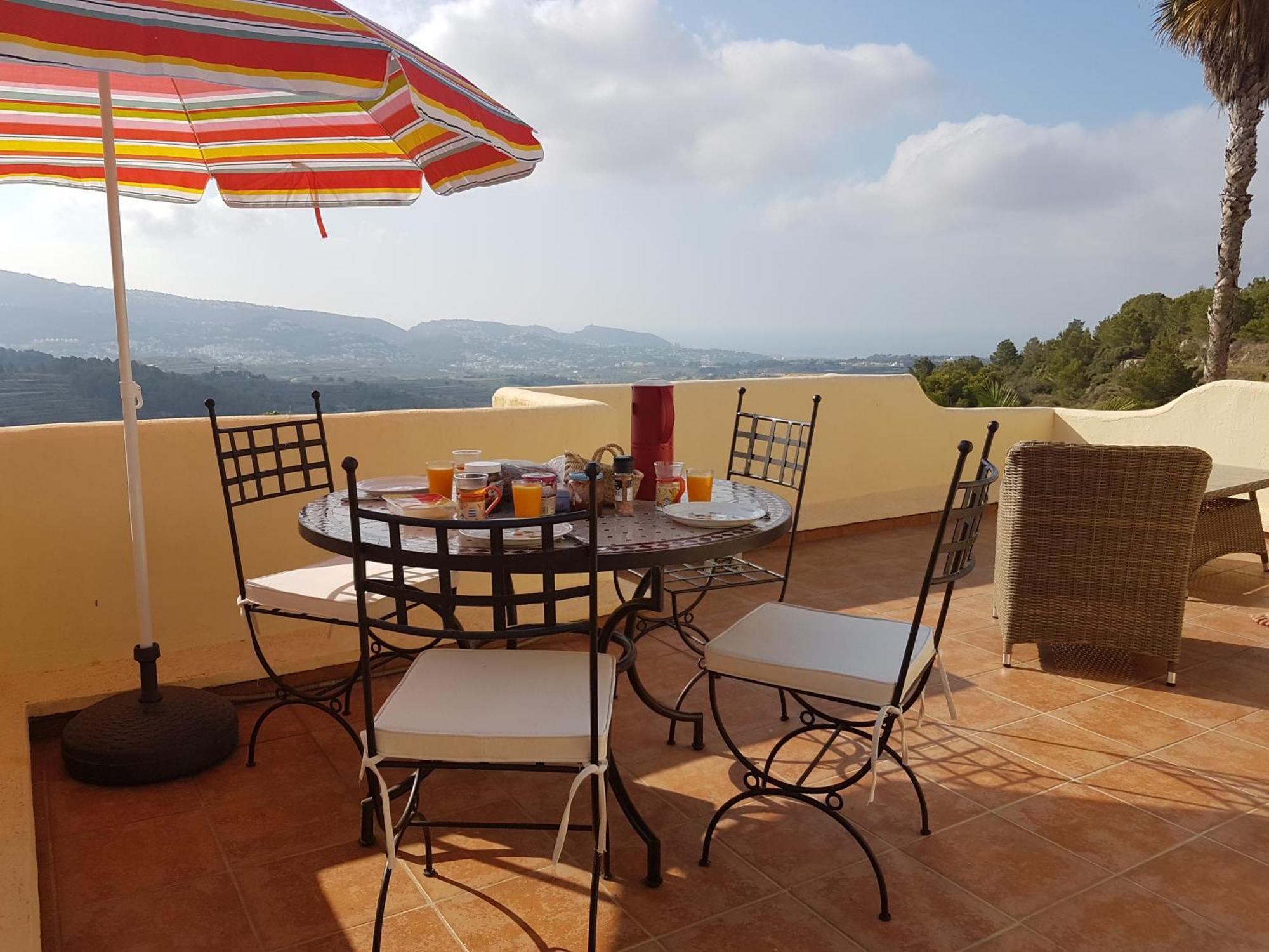 Casa Vista Moraira Met Fantastisch Zeezicht En Gemeenschappelijk Zwembad *