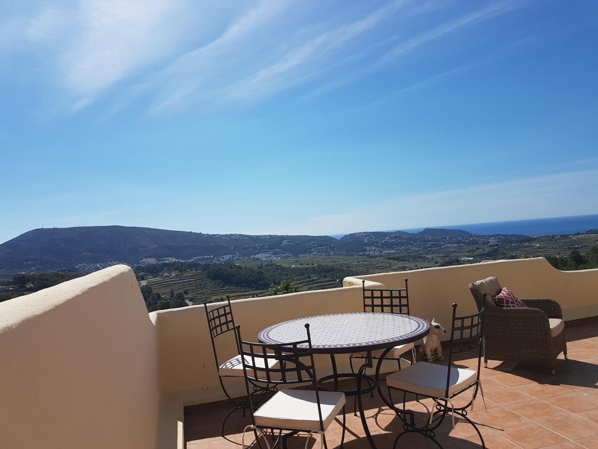 Appartement Casa Vista Moraira Met Fantastisch Zeezicht En Gemeenschappelijk Zwembad *