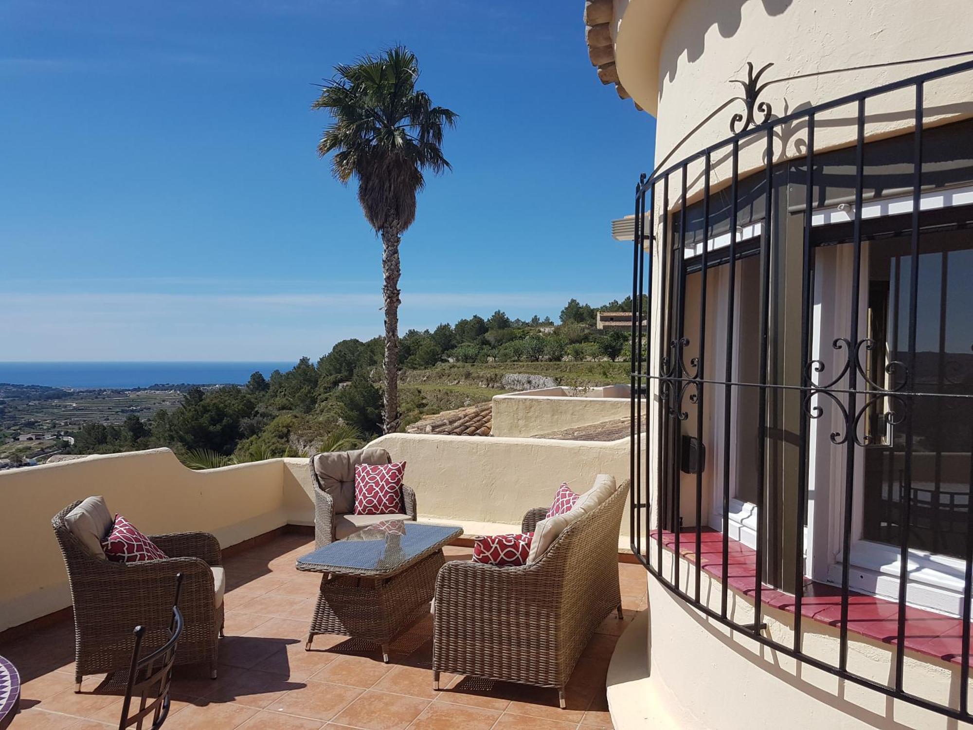 Casa Vista Moraira Met Fantastisch Zeezicht En Gemeenschappelijk Zwembad Appartement