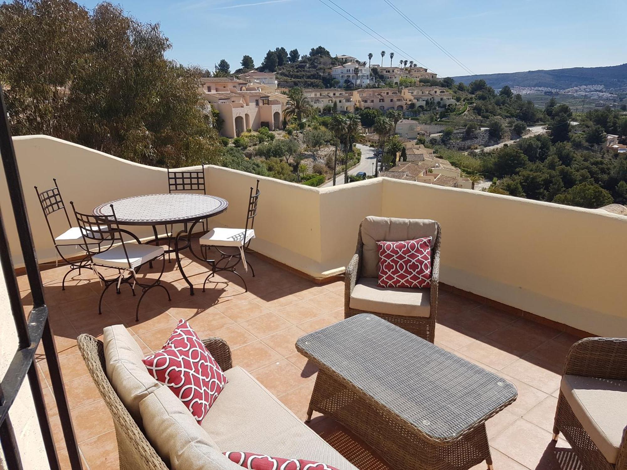 Casa Vista Moraira Met Fantastisch Zeezicht En Gemeenschappelijk Zwembad