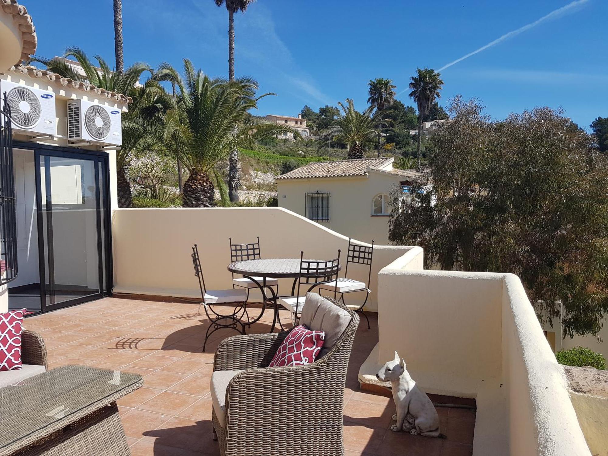Casa Vista Moraira Met Fantastisch Zeezicht En Gemeenschappelijk Zwembad Apartment Teulada